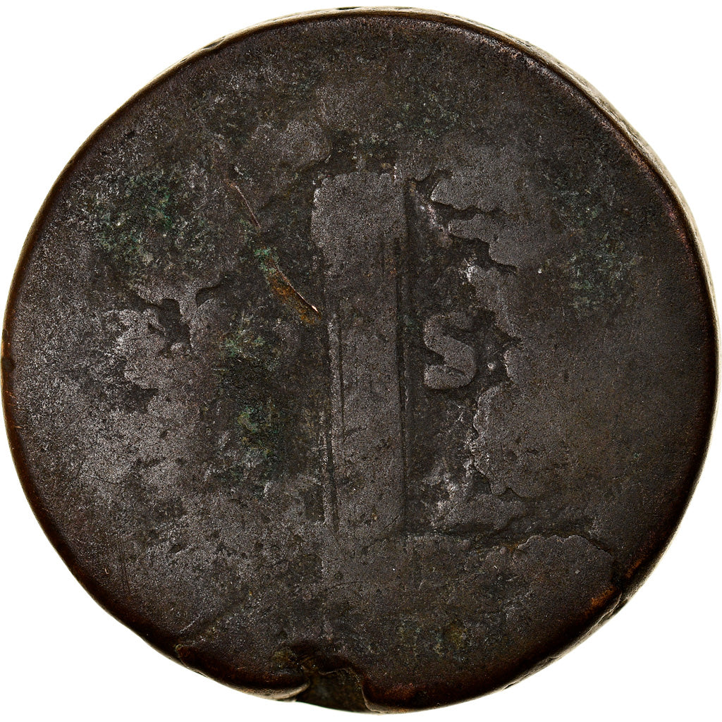Monnaie, France, 2 sols françois, 2 Sols, 1792, Rouen, B+, Bronze, Gadoury:25