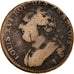 Moeda, França, 12 deniers françois, 12 Deniers, 1792, Paris, VF(20-25)