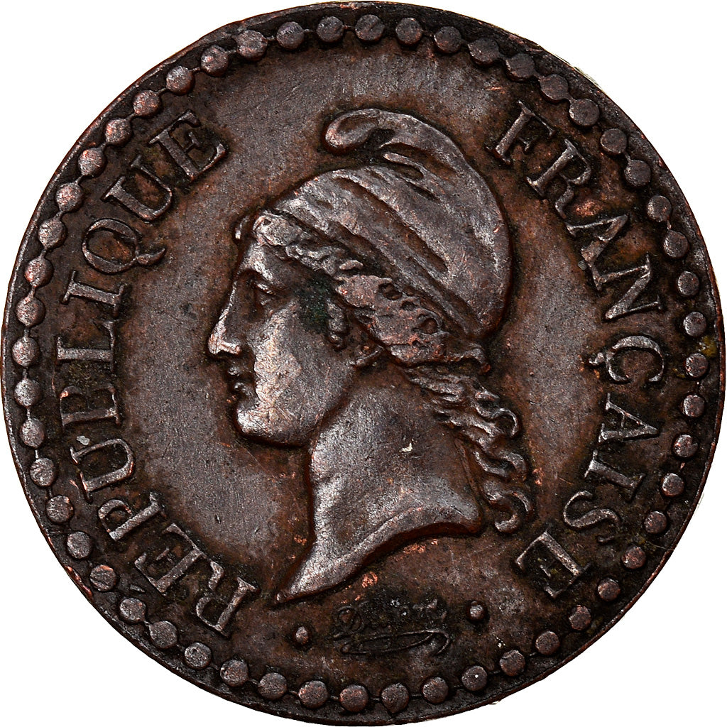 Moeda, França, Dupré, Centime, 1850, Paris, EF(40-45), Bronze, KM:754