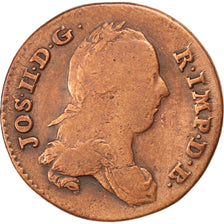 Coin, AUSTRIAN NETHERLANDS, Joseph II, Liard, Oord, 1789, Brussels, VF(20-25)