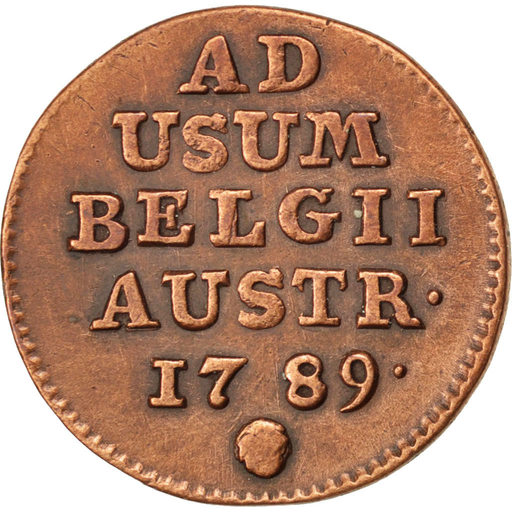 Coin, AUSTRIAN NETHERLANDS, Joseph II, Liard, Oord, 1789, Brussels, VF(20-25)