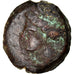 Münze, Carthage, Zeugitane, Tanit, Bronze Æ, 4th century BC, Carthage, S+