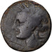 Monnaie, Carthage, Zeugitane, Trishekel, 4th century BC, Carthage, B+, Bronze