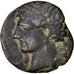 Moneta, Tanit, 1 1/2 Shekel, Carthage, VF(30-35), Bronze
