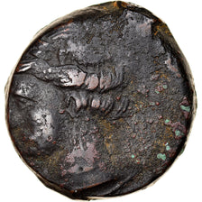 Münze, Tanit, Shekel, Carthage, S+, Bronze