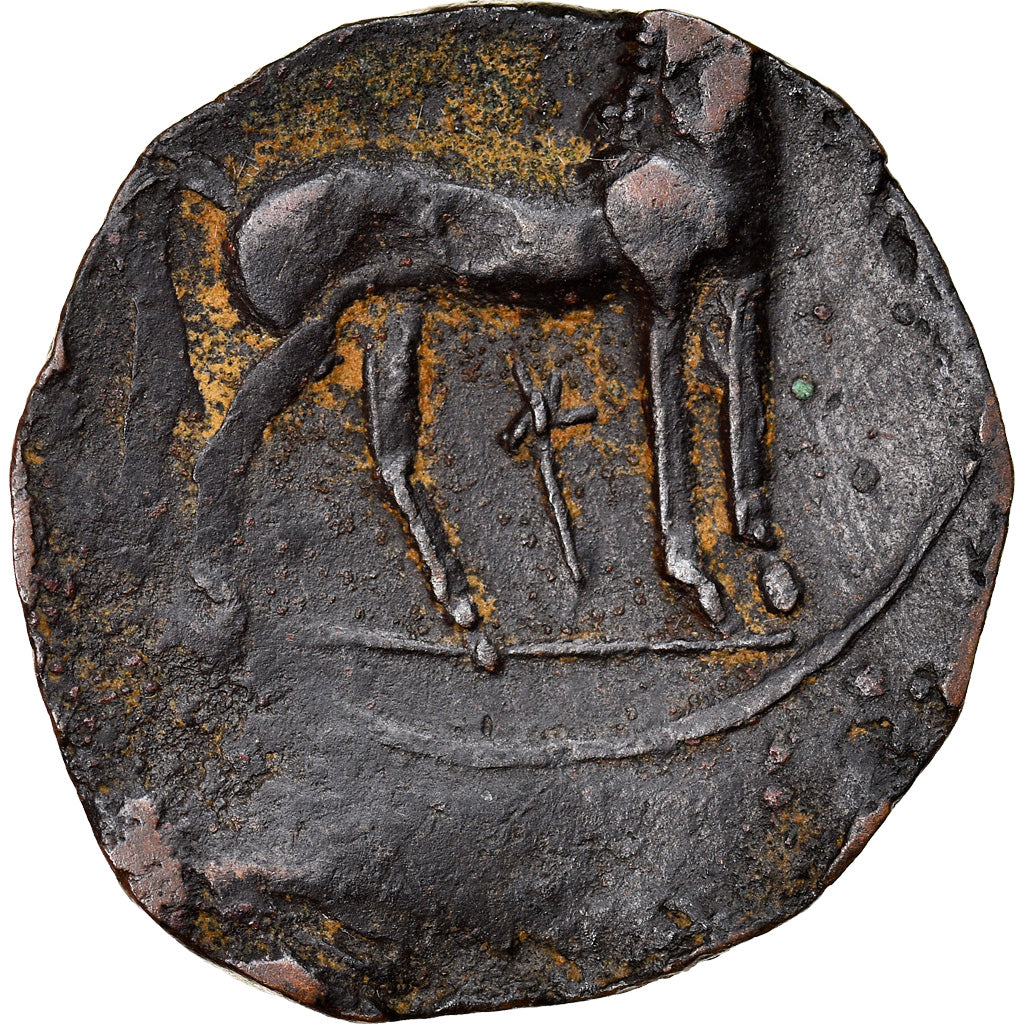 Münze, Tanit, Shekel, Carthage, S+, Bronze