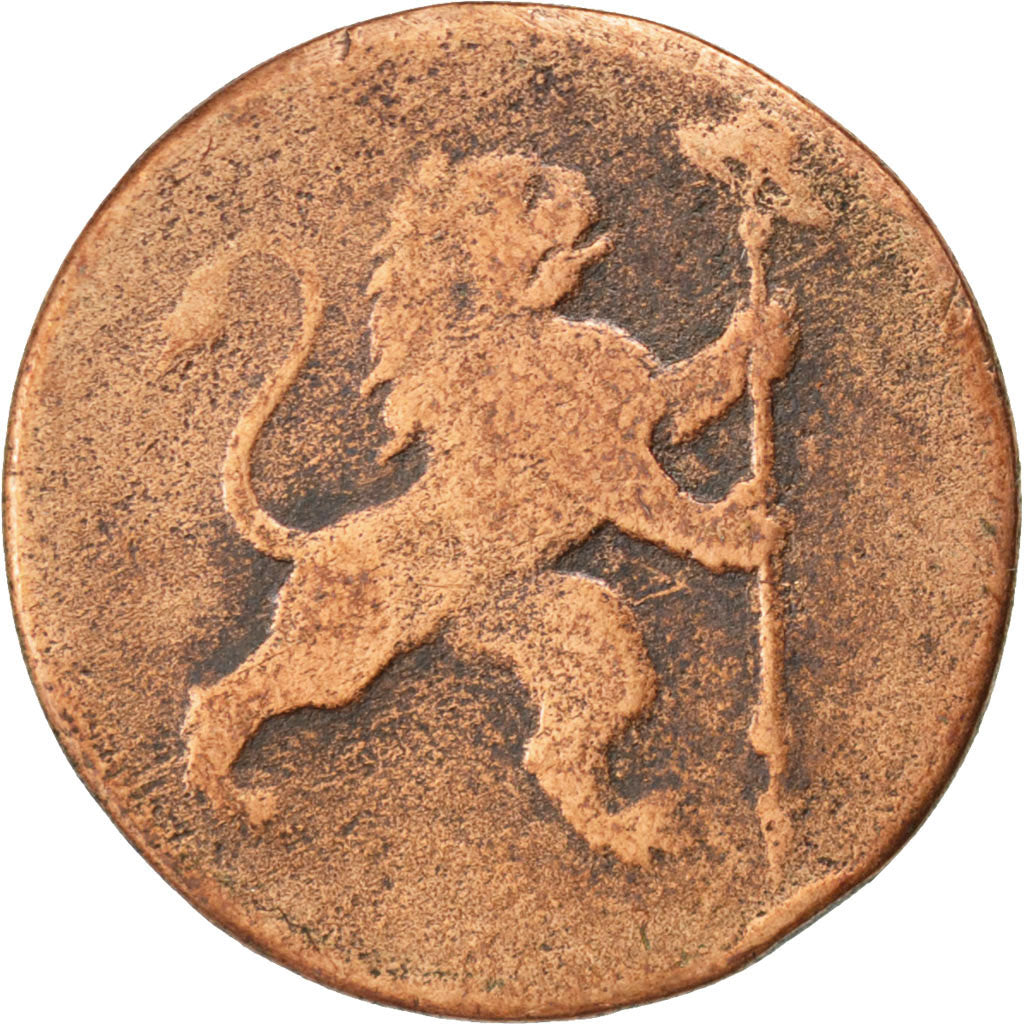 AUSTRIAN NETHERLANDS, Liard, Oord, 1790, Brussels, KM #44, F(12-15), Copper,...