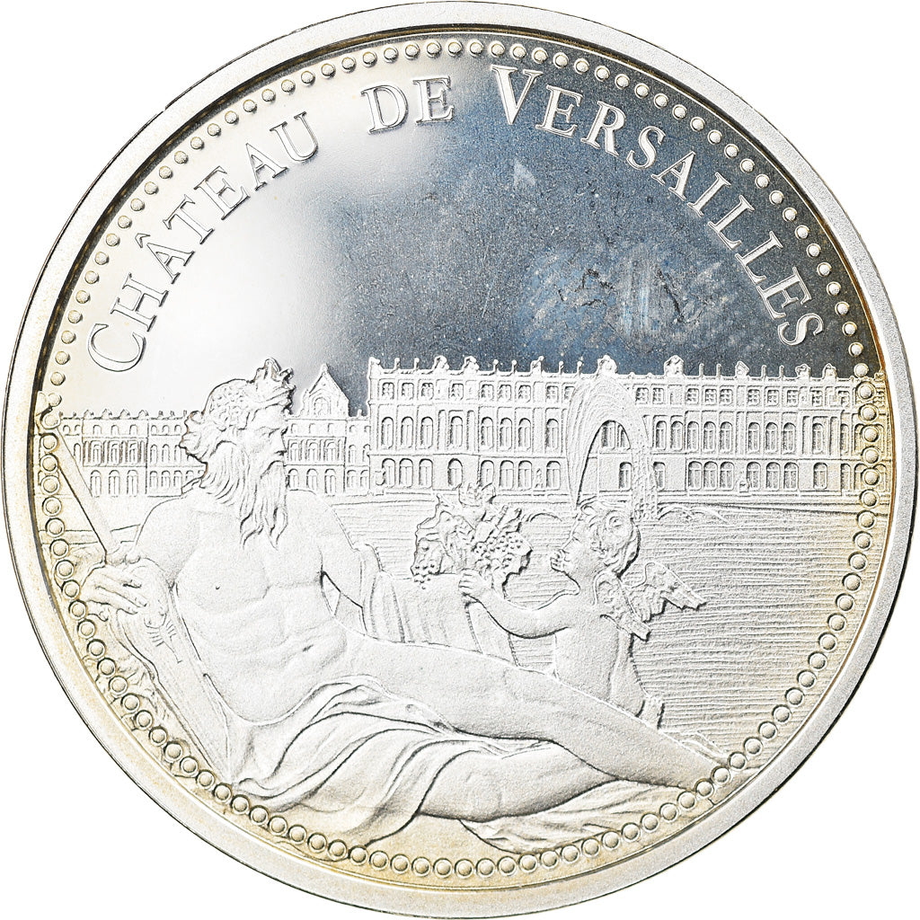 France, Medal, Le Château de Versailles, Arts & Culture, MS(65-70), Silver