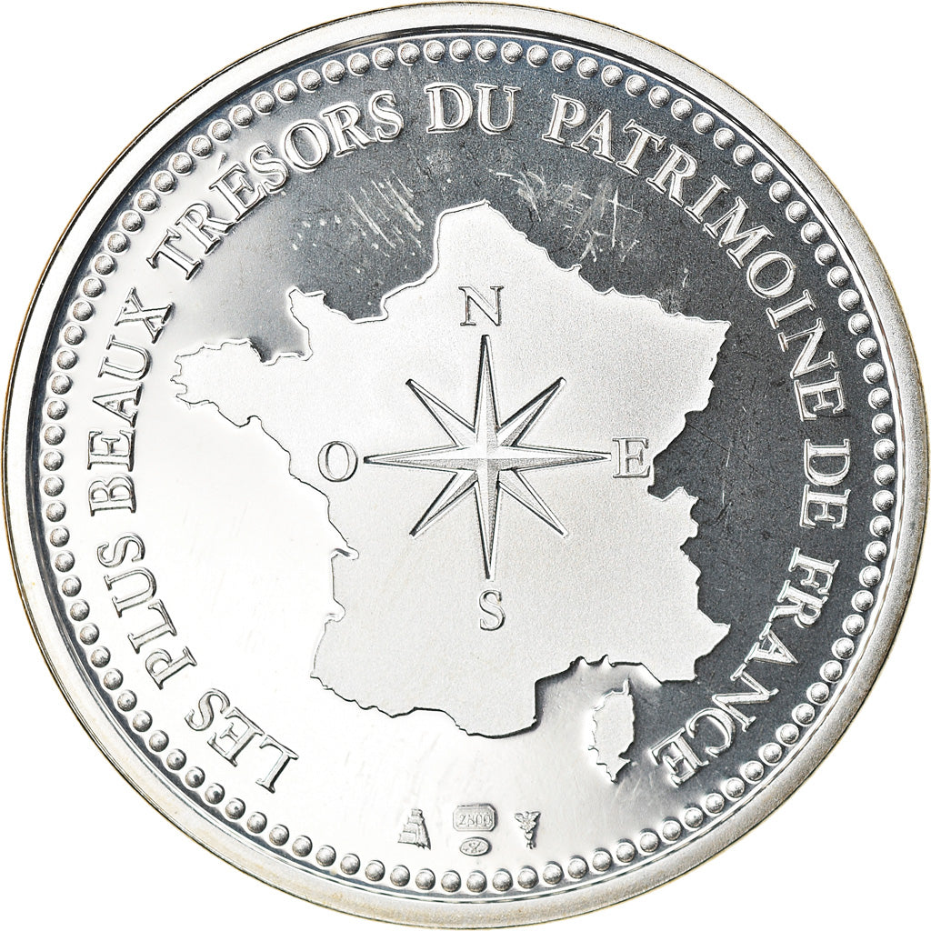 France, Medal, Le Château de Versailles, Arts & Culture, MS(65-70), Silver