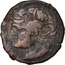 Munten, Tanit, Shekel, Carthage, FR+, Bronze