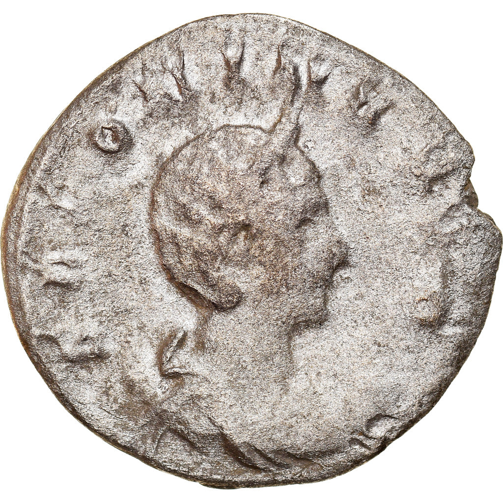 Moneta, Salonina, Antoninianus, 257-258, Trier, MB+, Biglione, RIC:7