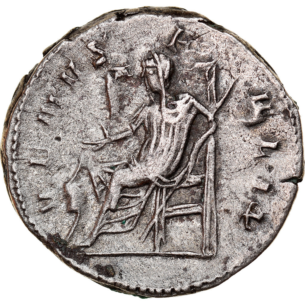 Münze, Salonina, Antoninianus, 257-258, Trier, S+, Billon, RIC:7