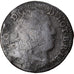 Moneda, Francia, LORRAINE, Leopold I, Liard, 1727, Nancy, BC+, Cobre