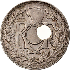 Münze, Frankreich, Lindauer, 5 Centimes, 1935, Trou Décentré, SS+