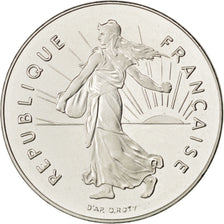 FRANCE, Semeuse, 5 Francs, 2001, Paris, KM #926a.2, MS(63), Nickel Clad...