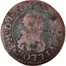 Moneta, Francja, Ardennes, Fréd-Maurice de La Tour, Double Tournois, 1635