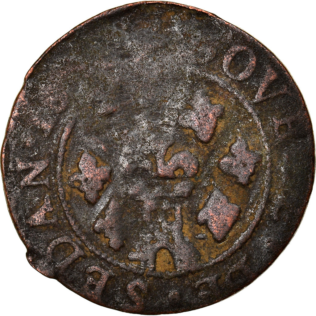 Monnaie, France, Ardennes, Fréd-Maurice de La Tour, Double Tournois, Sedan, TB