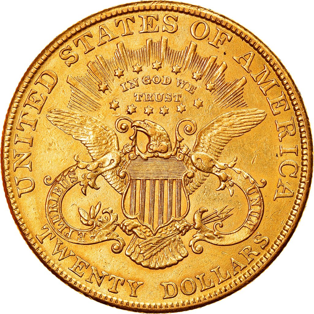 Munten, Verenigde Staten, Liberty Head, $20, Double Eagle, 1907, U.S. Mint