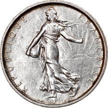 Münze, Frankreich, Semeuse, 5 Francs, 1967, Paris, SS+, Silber, KM:926