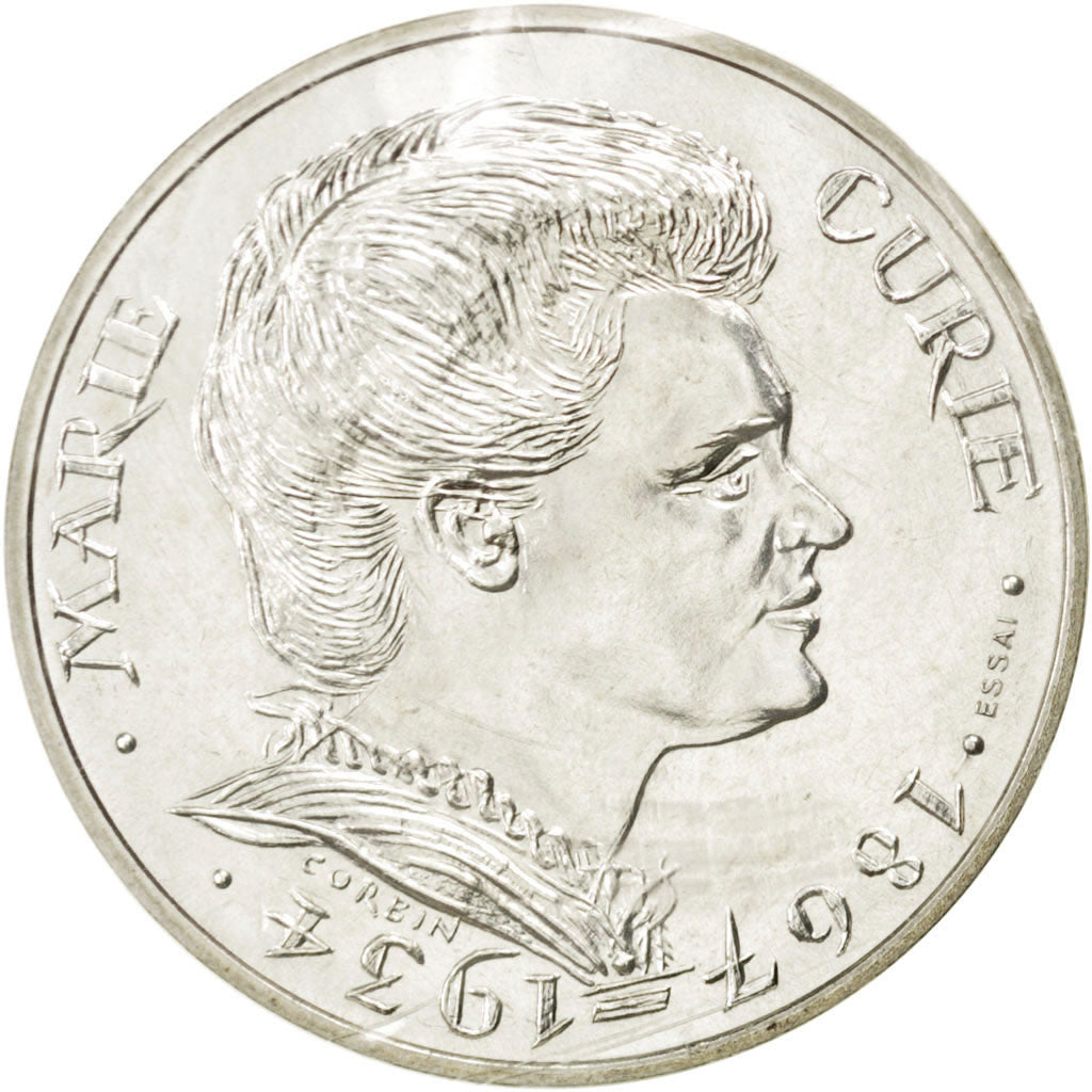 FRANCE, 100 Francs, 1984, KM #E129, MS(65-70), Silver, Gadoury #899, 15.00
