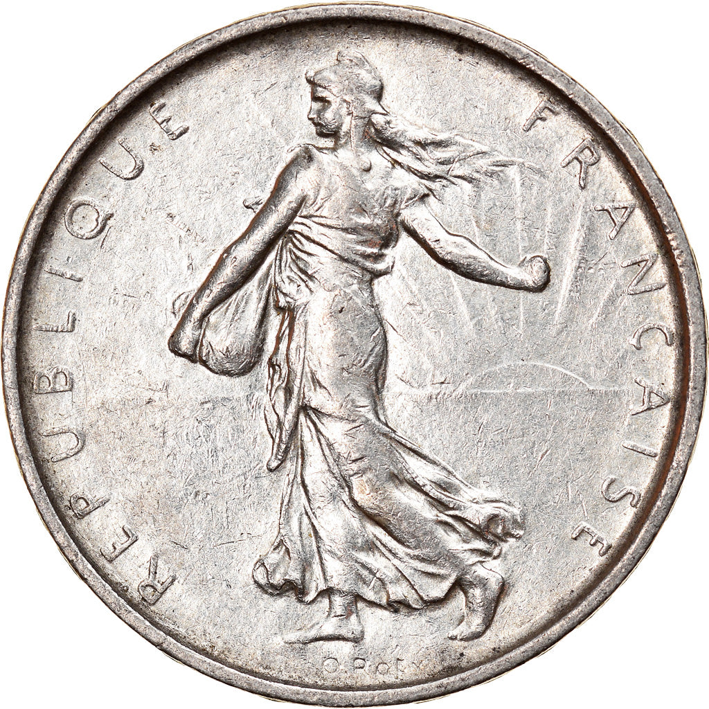 Monnaie, France, Semeuse, 5 Francs, 1967, Paris, TTB+, Argent, Gadoury:770