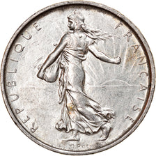 Coin, France, Semeuse, 5 Francs, 1967, Paris, AU(50-53), Silver, KM:926