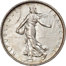 Coin, France, Semeuse, 5 Francs, 1967, Paris, AU(50-53), Silver, KM:926