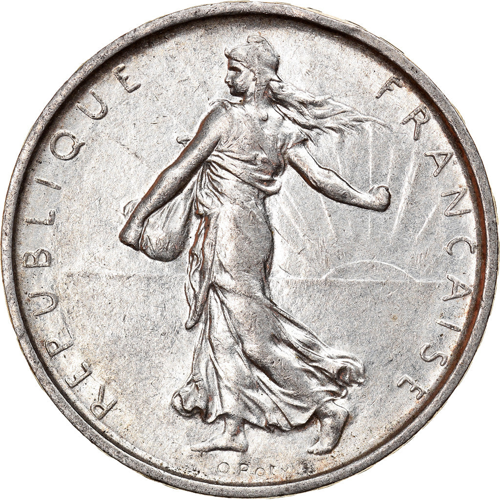 Coin, France, Semeuse, 5 Francs, 1967, Paris, AU(50-53), Silver, KM:926