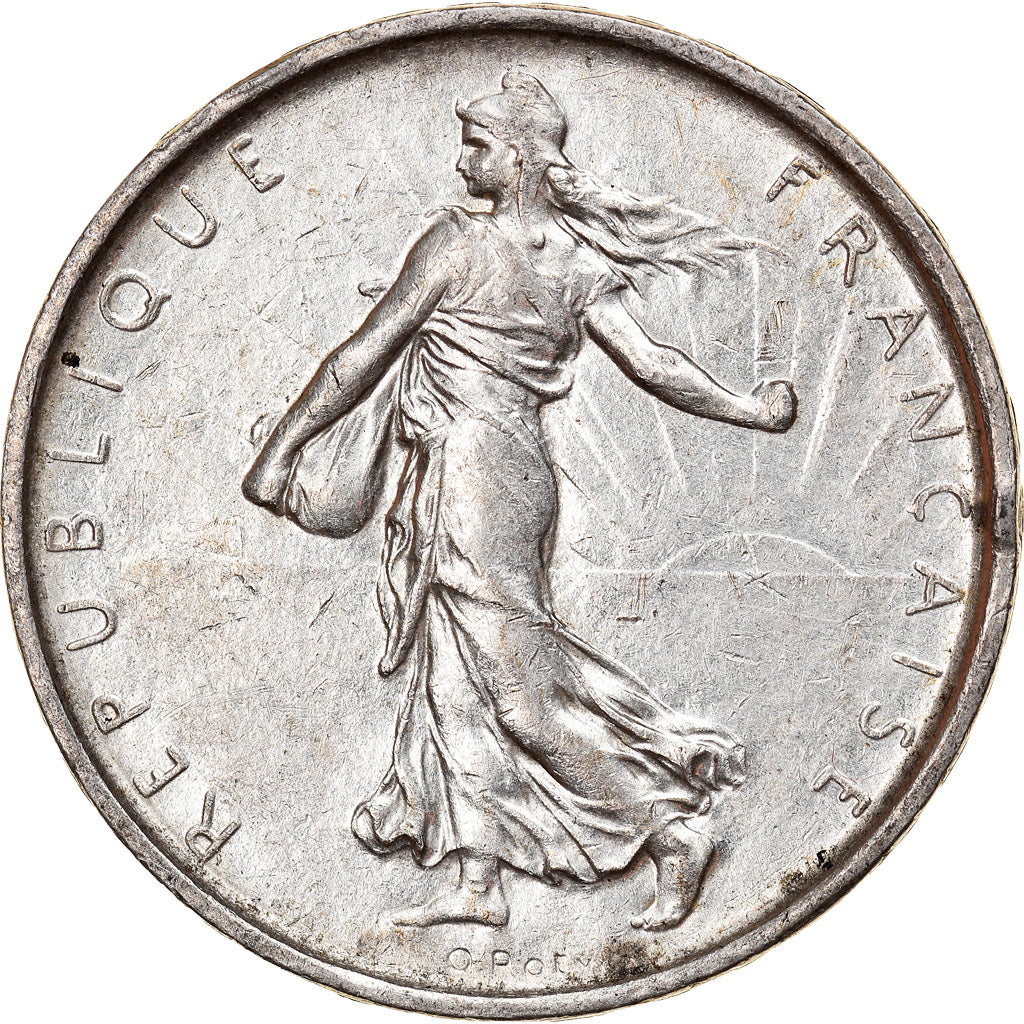 Monnaie, France, Semeuse, 5 Francs, 1967, Paris, TTB+, Argent, Gadoury:770