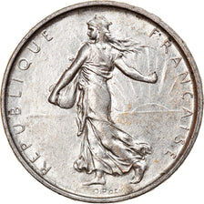 Coin, France, Semeuse, 5 Francs, 1967, Paris, AU(50-53), Silver, KM:926