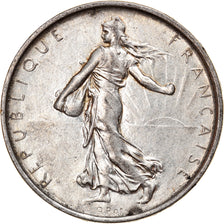 Coin, France, Semeuse, 5 Francs, 1967, Paris, AU(50-53), Silver, KM:926
