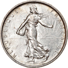 Coin, France, Semeuse, 5 Francs, 1967, Paris, AU(50-53), Silver, KM:926