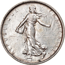 Coin, France, Semeuse, 5 Francs, 1967, Paris, AU(55-58), Silver, KM:926