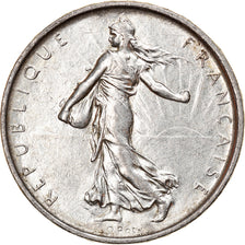 Coin, France, Semeuse, 5 Francs, 1967, Paris, AU(55-58), Silver, KM:926