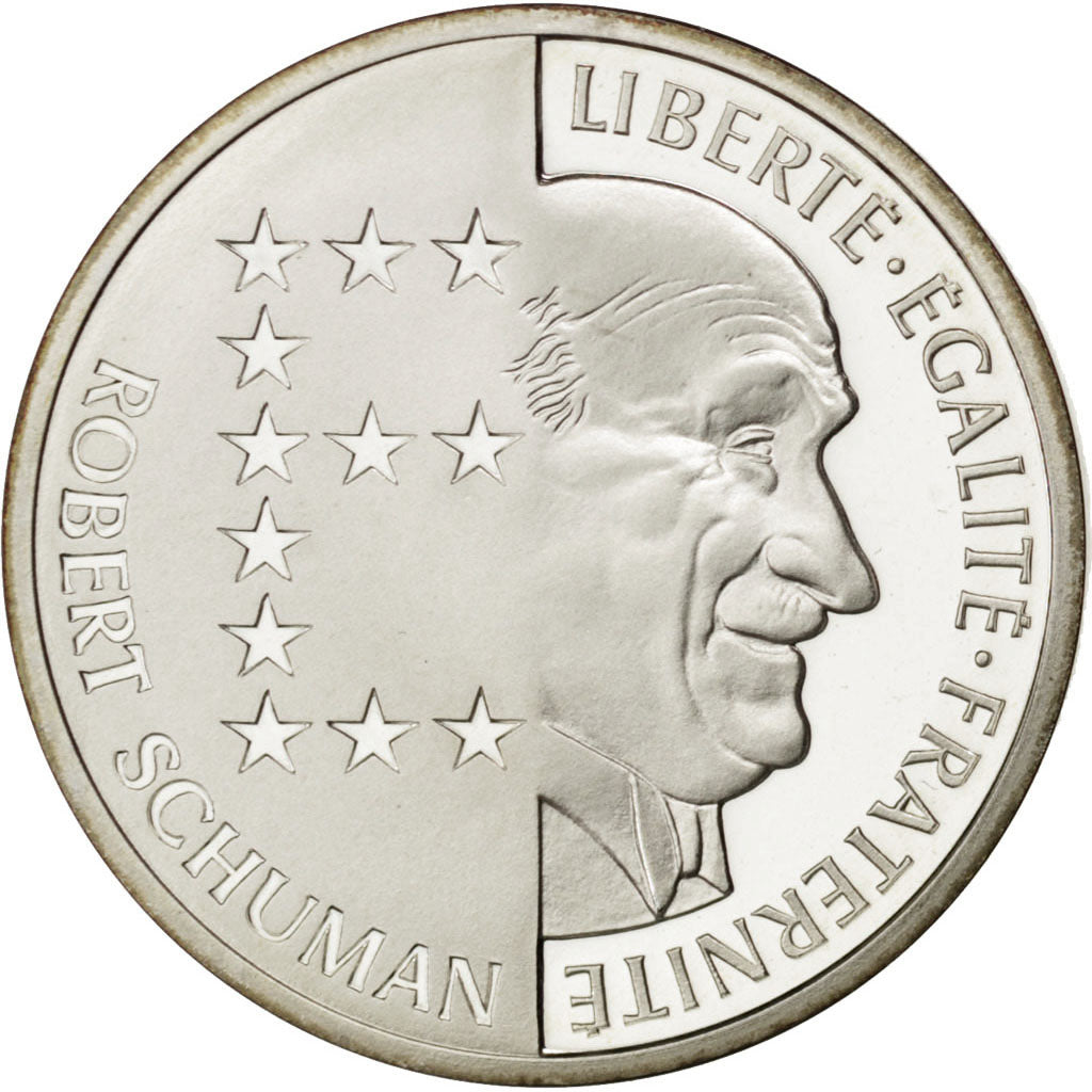 FRANCE, 10 Francs, 1986, KM #958b, MS(65-70), Silver, 21, Gadoury #825, 7.00