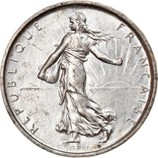 Coin, France, Semeuse, 5 Francs, 1967, Paris, AU(55-58), Silver, KM:926
