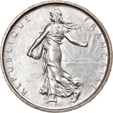 Coin, France, Semeuse, 5 Francs, 1967, Paris, AU(55-58), Silver, KM:926