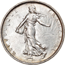 Coin, France, Semeuse, 5 Francs, 1967, Paris, AU(55-58), Silver, KM:926