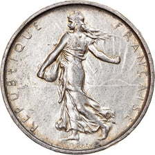 Coin, France, Semeuse, 5 Francs, 1967, Paris, AU(55-58), Silver, KM:926