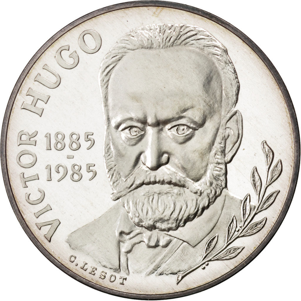 FRANCE, 10 Francs, 1985, KM #956b, MS(63), Silver, 26, Gadoury #819, 12.00