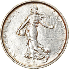 Coin, France, Semeuse, 5 Francs, 1967, Paris, AU(55-58), Silver, KM:926