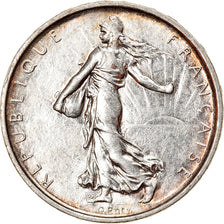 Coin, France, Semeuse, 5 Francs, 1967, Paris, AU(55-58), Silver, KM:926