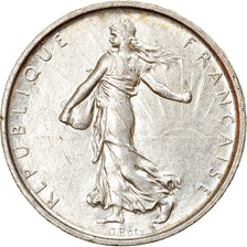 Coin, France, Semeuse, 5 Francs, 1967, Paris, AU(55-58), Silver, KM:926
