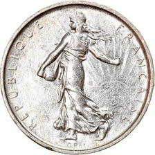 Coin, France, Semeuse, 5 Francs, 1967, Paris, AU(55-58), Silver, KM:926