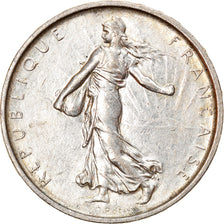 Coin, France, Semeuse, 5 Francs, 1967, Paris, AU(55-58), Silver, KM:926