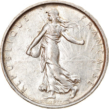 Coin, France, Semeuse, 5 Francs, 1967, Paris, AU(55-58), Silver, KM:926
