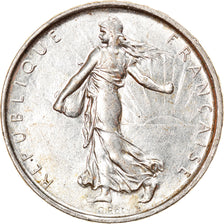 Coin, France, Semeuse, 5 Francs, 1967, Paris, AU(55-58), Silver, KM:926