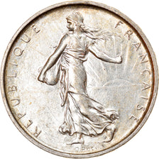 Münze, Frankreich, Semeuse, 5 Francs, 1967, Paris, VZ+, Silber, KM:926