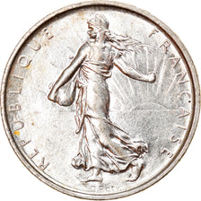 Moeda, França, Semeuse, 5 Francs, 1967, Paris, MS(60-62), Prata, KM:926