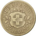 Coin, Switzerland, 10 Rappen, 1850, Strasbourg, VF(20-25), Billon, KM:6